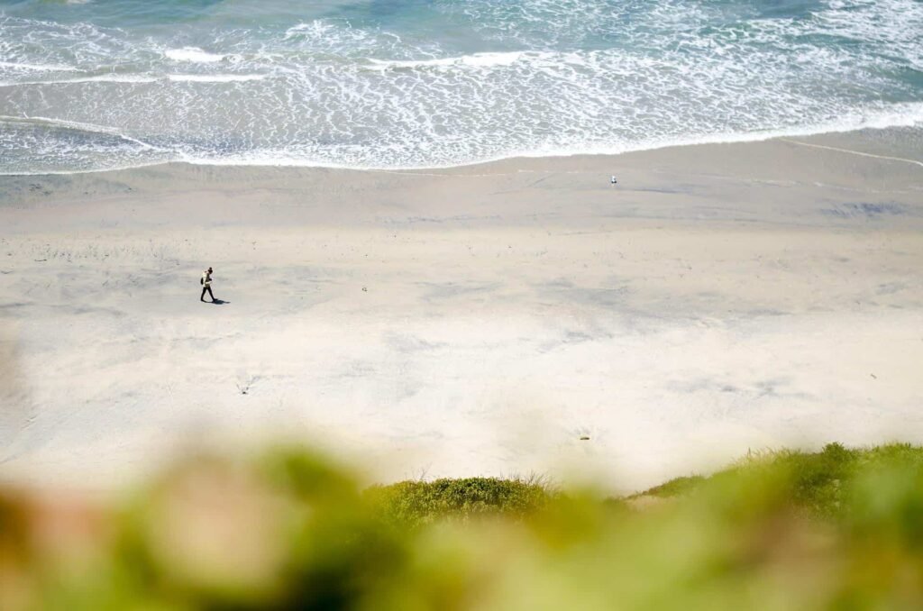 best addiction treatment in san diego, a beach with waves crashing forward
